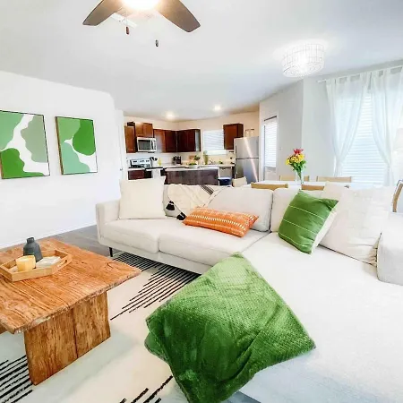Family Modern Oasis Lackland Bmt Family Home 3 Bed 2 Bath